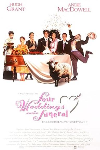 Four Weddings and a Funeral Poster