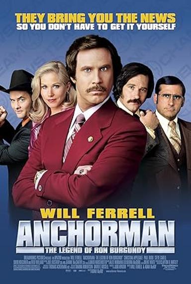 Anchorman: The Legend of Ron Burgundy Poster