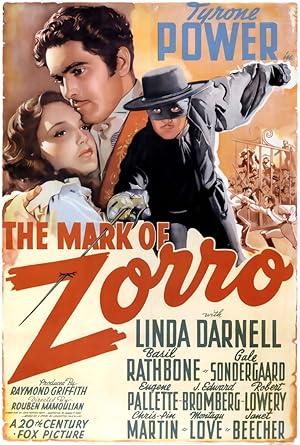 The Mark of Zorro Poster